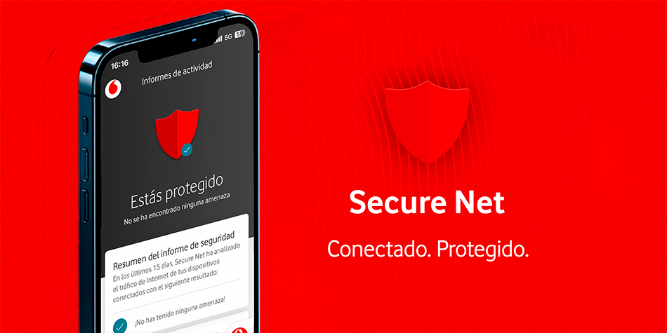 Secure Net de Vodafone protege 4 millones de líneas en España